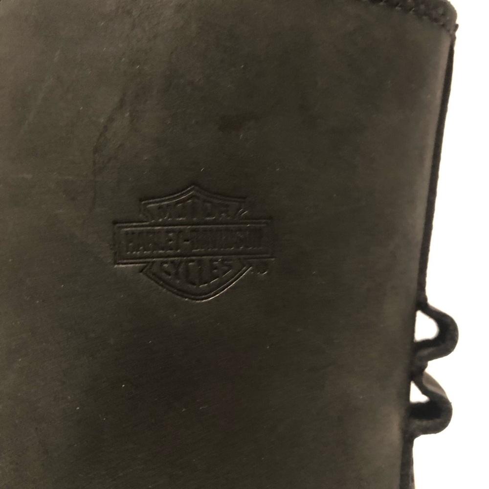 NEW Harley Davidson Bentler 8’ Full Grain Leather Women's Mid Calf Biker Boots - Picture 7 of 15